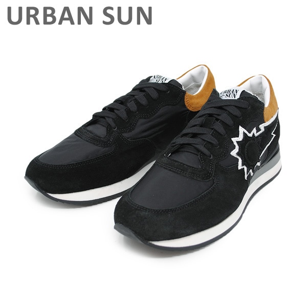 アーバンサン スニーカー ALAIN 105 ブラック URBAN SUN メンズ レディース シューズ 靴 【送料無料（※北海道・沖縄は1,000円）】