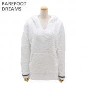 �٥��եåȥɥ꡼�ॹ �ѡ����� B678-029 WHITW/GRAPHITE STRIPE CozyChic Adult Baja Hoodie �ա��ǥ��� ��ǥ����� BAREFOOT DREAMS ������̵���ʢ��̳�ƻ�������1,000�ߡˡ�