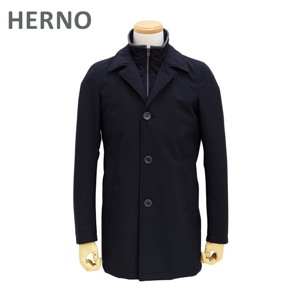 ヘルノ コート メンズ IM0189U-19199-9200 AW18 ネイビー HERNO