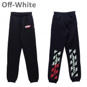 ߸˽ʬ եۥ磻 åȥѥ ѡ ֥å/å SPLIT LOGO SLIM SWEATPANTS OMCH014 S19 0030061020 Off-White̵ʢ̳ƻ1,000ߡˡ