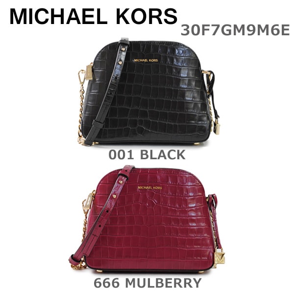 MICHAEL KORS ショルダーバッグ 30F7GM9M6E 001 BLACK マイケルコース ショルダーバッグ MICHAEL KORS 30F7GM9M6E 001