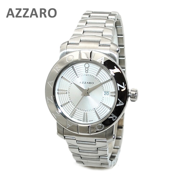 AZARRO （アザロ） 腕時計 AZ3460.12SM.000 Heritage Silver / Metal シルバー 時計 メンズ ブレス 【送料無料（※北海道・沖縄は1,000円）】