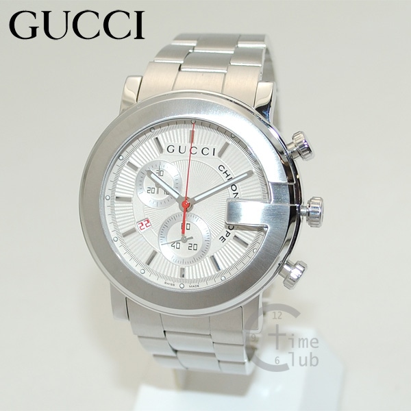 付属品なし GUCCI（グッチ） 時計 腕時計 YA101339 Gラウンド クロノ 