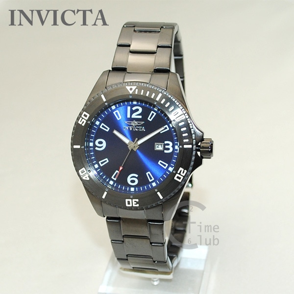 インビクタ 腕時計 INVICTA 時計 14316 Pro Diver ガンメタル/ブルー メンズ ブレス インヴィクタ 【送料無料（※北海道・沖縄は1,000円）】