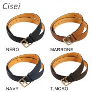 Cisei �ʥ����� �������� �٥�� C2002 BELT ������� NAVY �ͥ��ӡ� �֥롼 MARRONE �饤�ȥ֥饦�� T.MORO �������֥饦�� ��� ���ɥ� ���� �쥶�� LEATHER ������̵���ʢ��̳�ƻ�������1,000�ߡˡ�