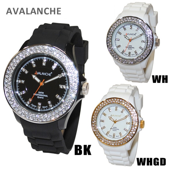 [BOXなし] AVALANCHE 時計 腕時計 BLISS(ブリス) 国内正規品 メンズ・レディース AV-107S 44 【送料無料（※北海道・沖縄は1,000円）】