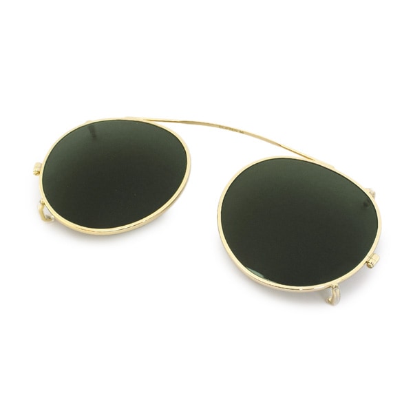 MOSCOT モスコット CLIPZEN MIL-C46000700-02 サイズ46 ゴールド MILTZEN用 クリップオンサングラス 単体 メンズ レディース 【送料無料（※北海道・沖縄は1,000円）】
