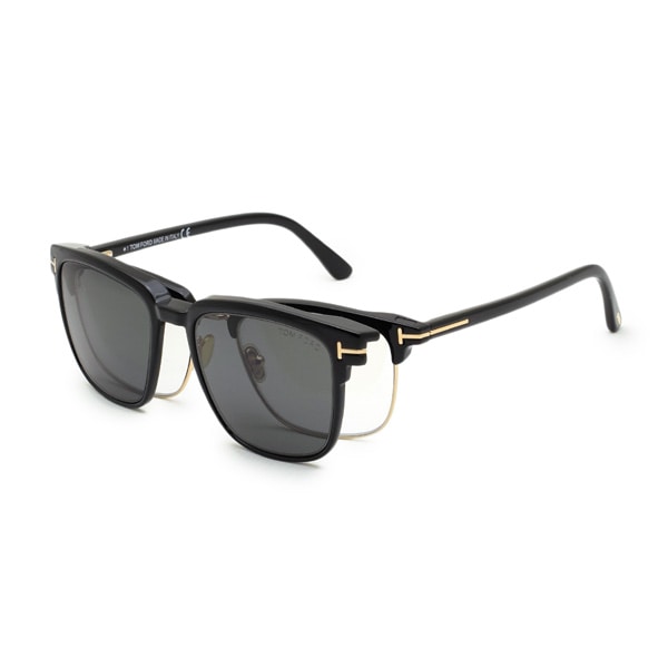 TOM FORD【TF5683-B】クリップオンサングラス Tom Ford TF5683-B 001 Magnetic Clip-On Only Clip-On - US