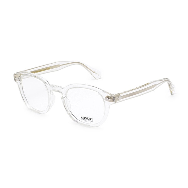 MOSCOT モスコット LEMTOSH LEM-O49240306-01 CRYSTAL サイズ49 眼鏡 フレーム のみ メンズ レディース 【送料無料（※北海道・沖縄は1,000円）】