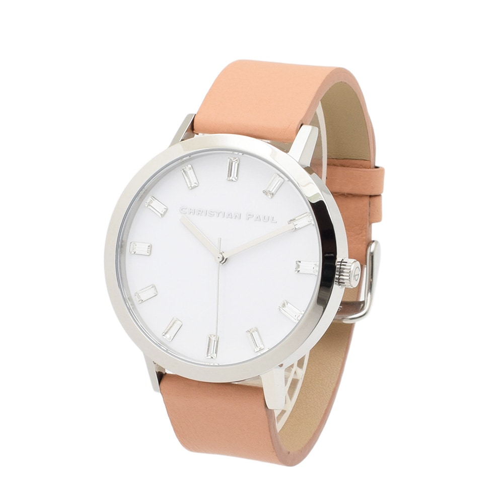 CHRISTIAN PAUL クリスチャンポール 時計 腕時計 SW-04 LUXE 43mm レザー メンズ レディース 【送料無料（※北海道・沖縄は1,000円）】