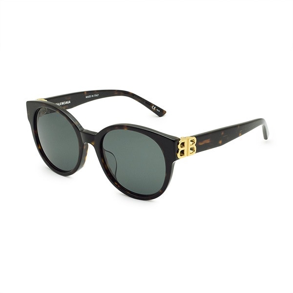【国内正規品】バレンシアガ サングラス BB0134SA-002 55 ハバナ アジアンフィット レディース BALENCIAGA【送料無料（※北海道・沖縄は1,000円）】