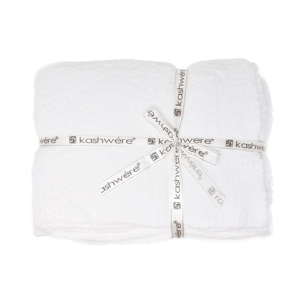 カシウエア ブランケット THCH-SLD01-100-5270 White ソリッド KASHWERE カシウェア【送料無料（※北海道・沖縄は1,000円）】