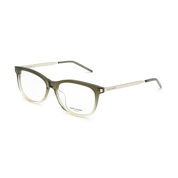 SAINT LAURENT レクタンクルフレムメカネ SLM151J 004 SAINT LAURENT 伊達メガネ メガネ 眼鏡 「SAINT LAURENT/サン