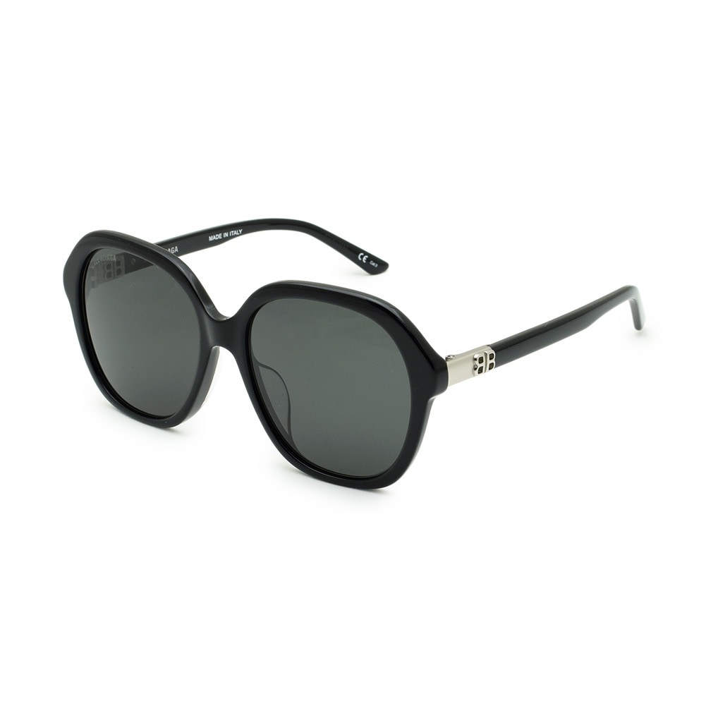 【国内正規品】バレンシアガ サングラス BB0184SA 001 ブラック アジアンフィット レディース BALENCIAGA【送料無料（※北海道・沖縄は1,000円）】