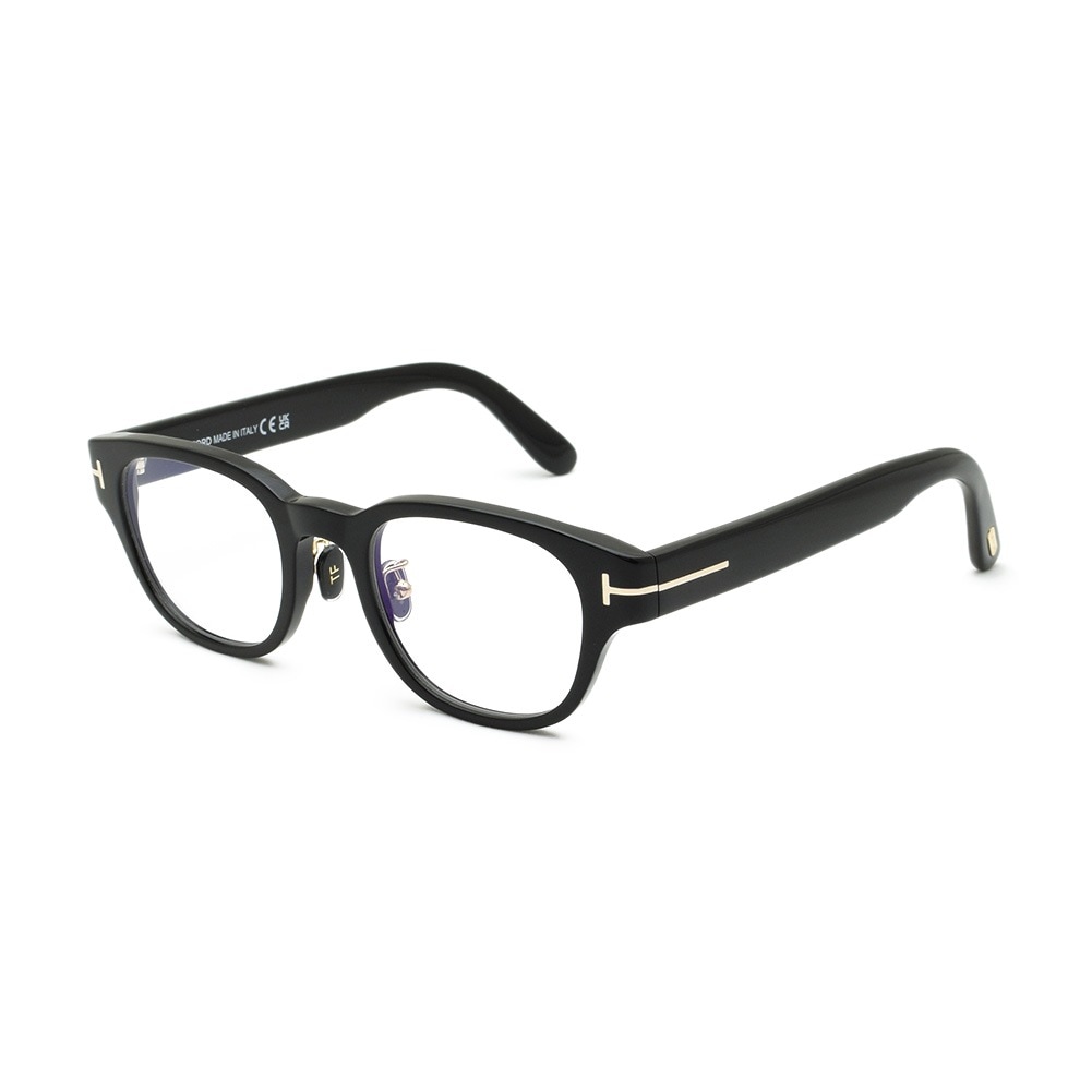 トムフォード メガネ 伊達眼鏡 フレーム FT5861-D-B/V 001 48 TOM FORD メンズ レディース ユニセックス 正規品 TF5861-D-B ECO【送料無料（※北海道・沖縄は1,000円）】