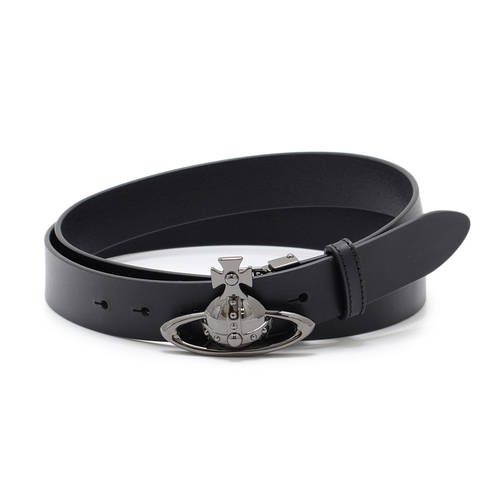 󥦥ȥå ٥ 82010003-L0022-N401 BELTS ORB BUCKLE BELT ֥å/᥿ 󥺡̵ʢ̳ƻ1,000ߡˡ