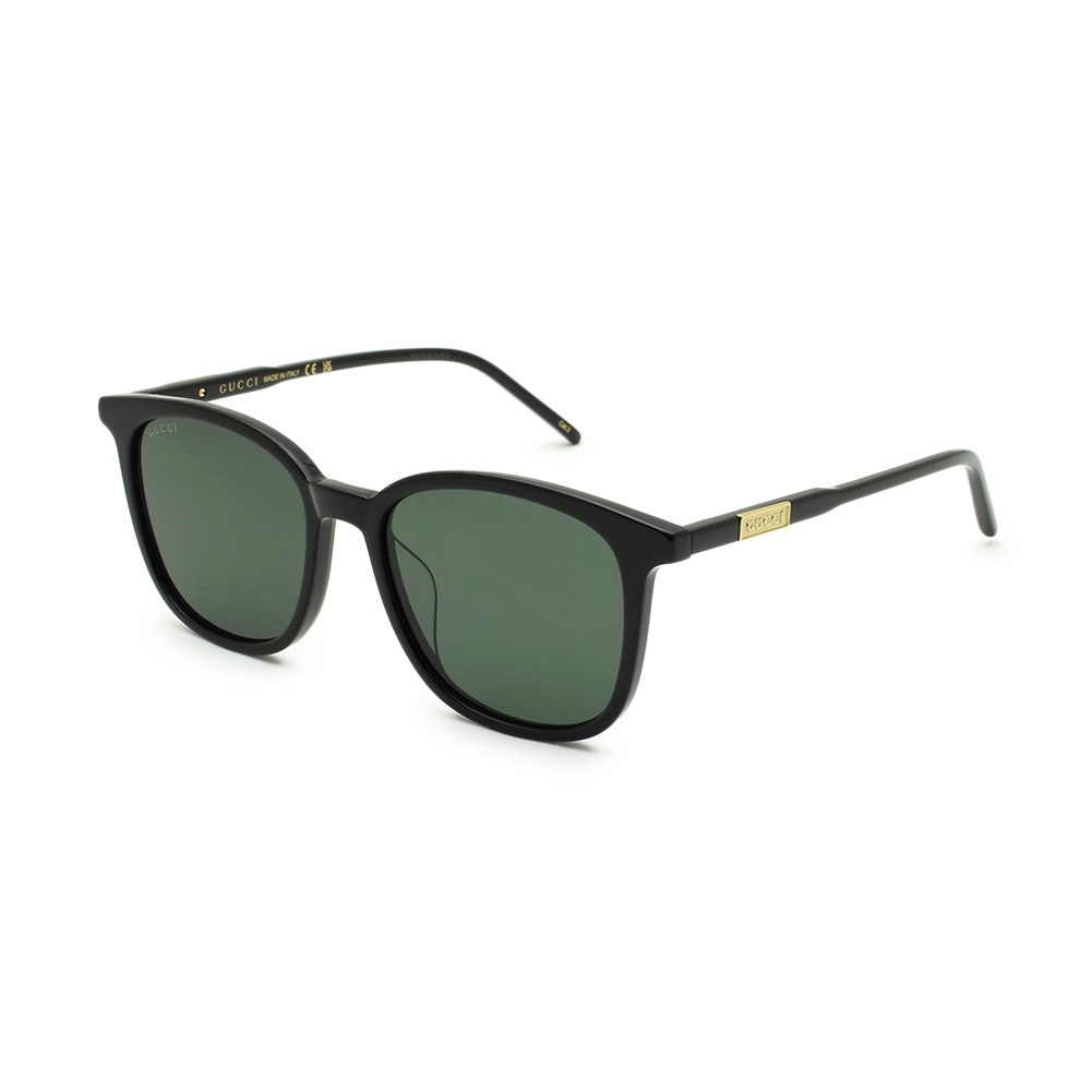 GUCCI サングラス GG1158SK-003 BLACK/GREEN ユニセックス グッチ サングラス GG1158SK-003 アジアンフィット メンズ UV