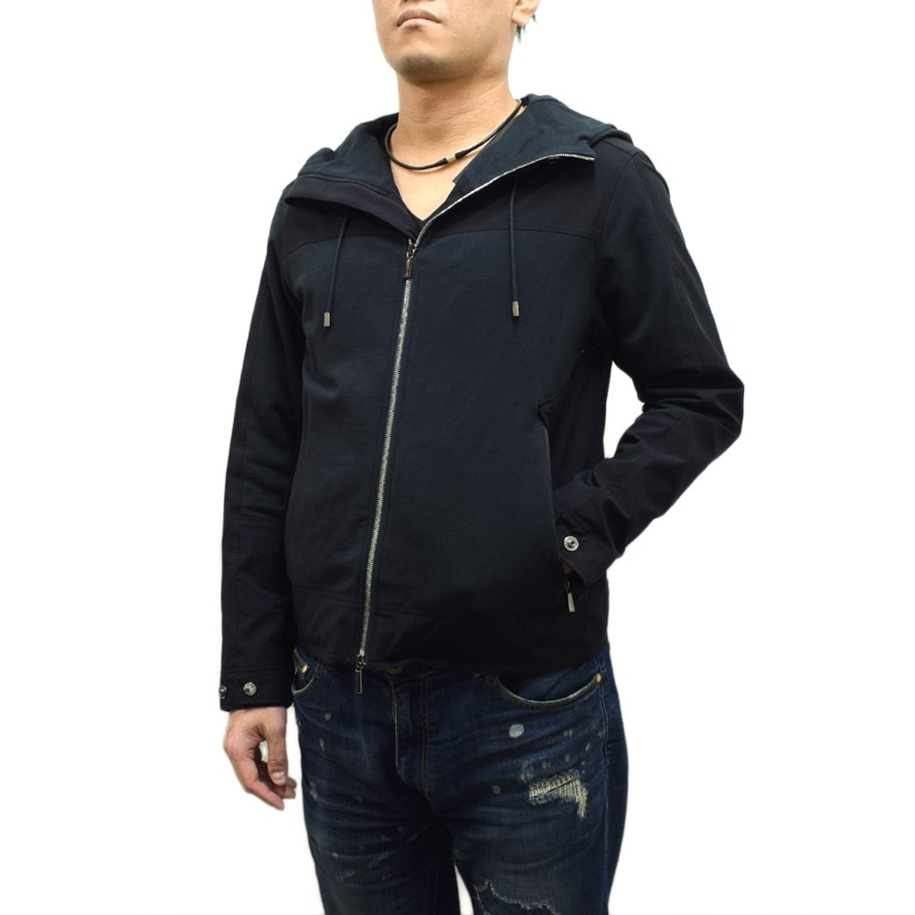 ムーレー　MOORER　セットアップ　44 パーカーパンツ　黒 ムーレー MOORER セットアップ 44 パーカーパンツ 黒 ムーレー