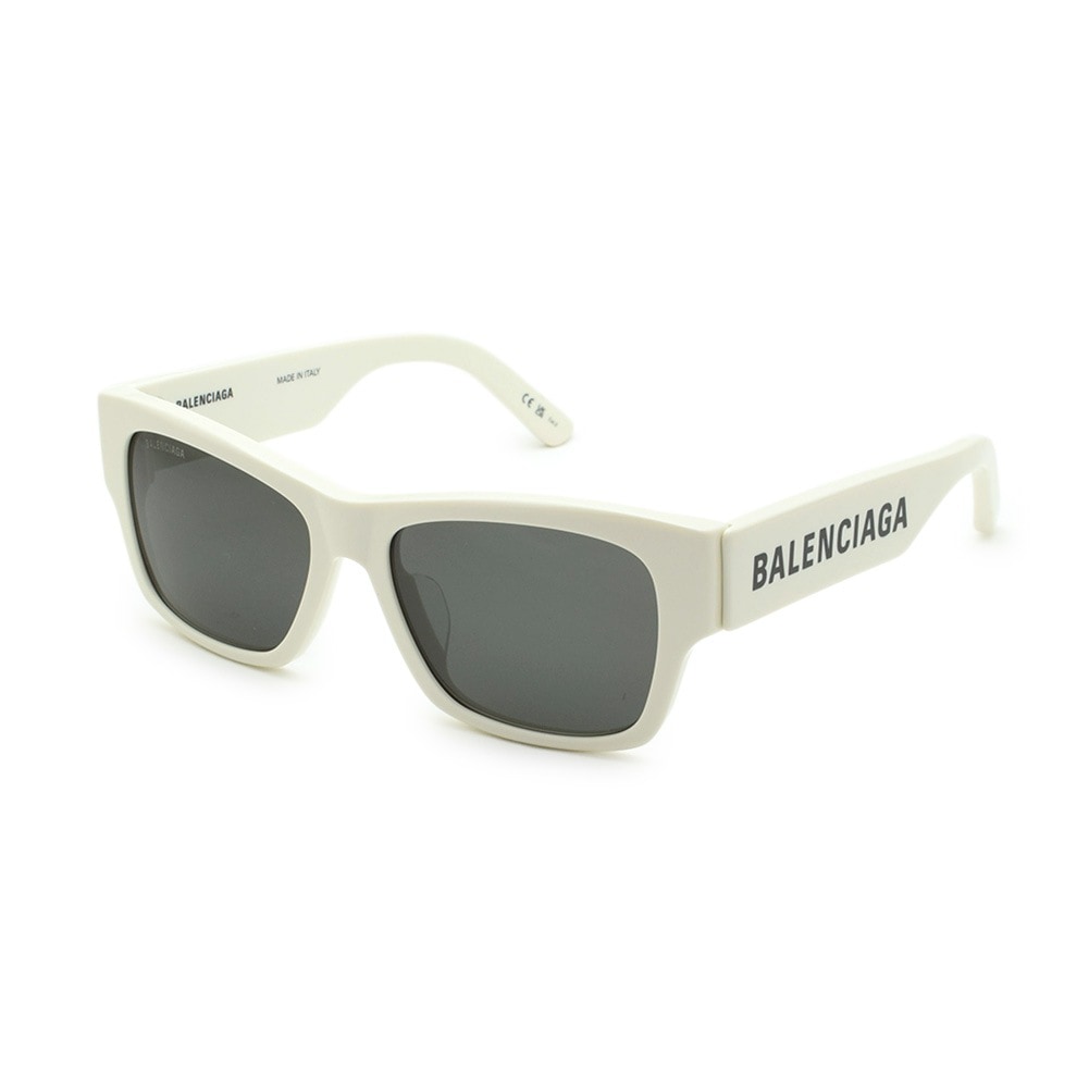 【国内正規品】バレンシアガ サングラス BB0262SA 003 ホワイト アジアンフィット メンズ レディース ユニセックス BALENCIAGA【送料無料（※北海道・沖縄は1,000円）】