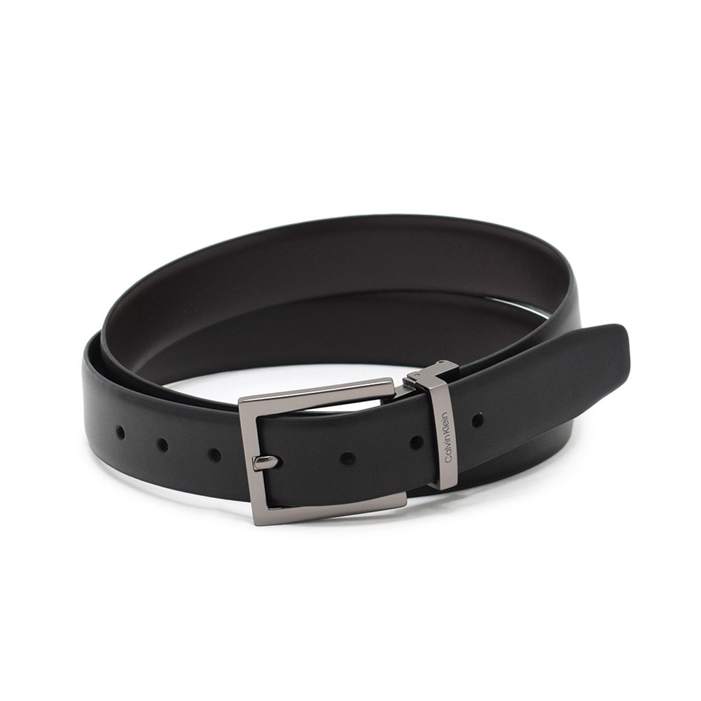 カルバンクライン ベルト Calvin Klein 11CK020015 BLK/BRN メンズ ガンメタル/ブラック/ブラウン レザー リバーシブル【送料無料（※北海道・沖縄は1,000円）】