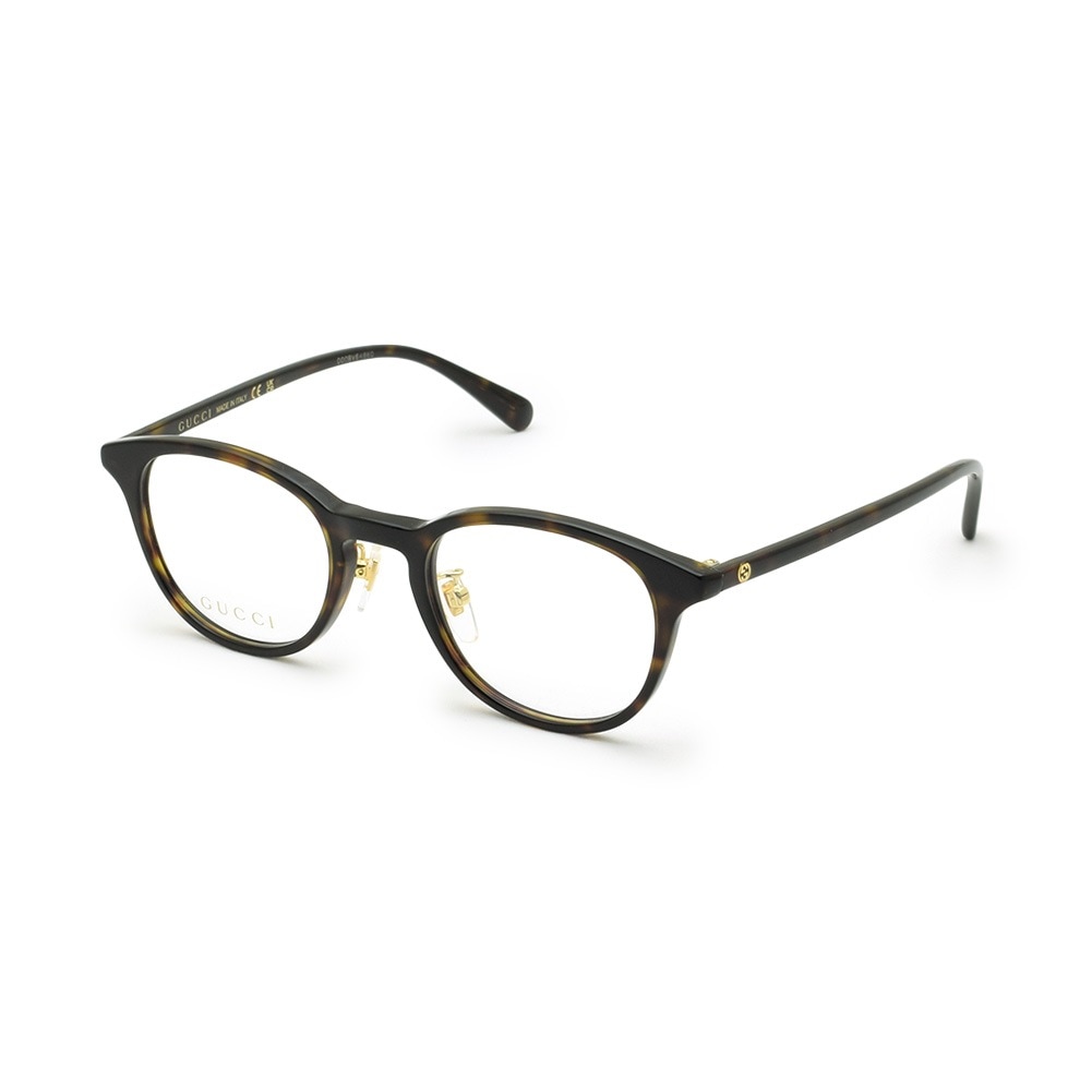グッチ メガネ  眼鏡 フレーム のみ GG1474OJ-002 ハバナ ノーズパッド レディース GUCCI【送料無料（※北海道・沖縄は1,000円）】