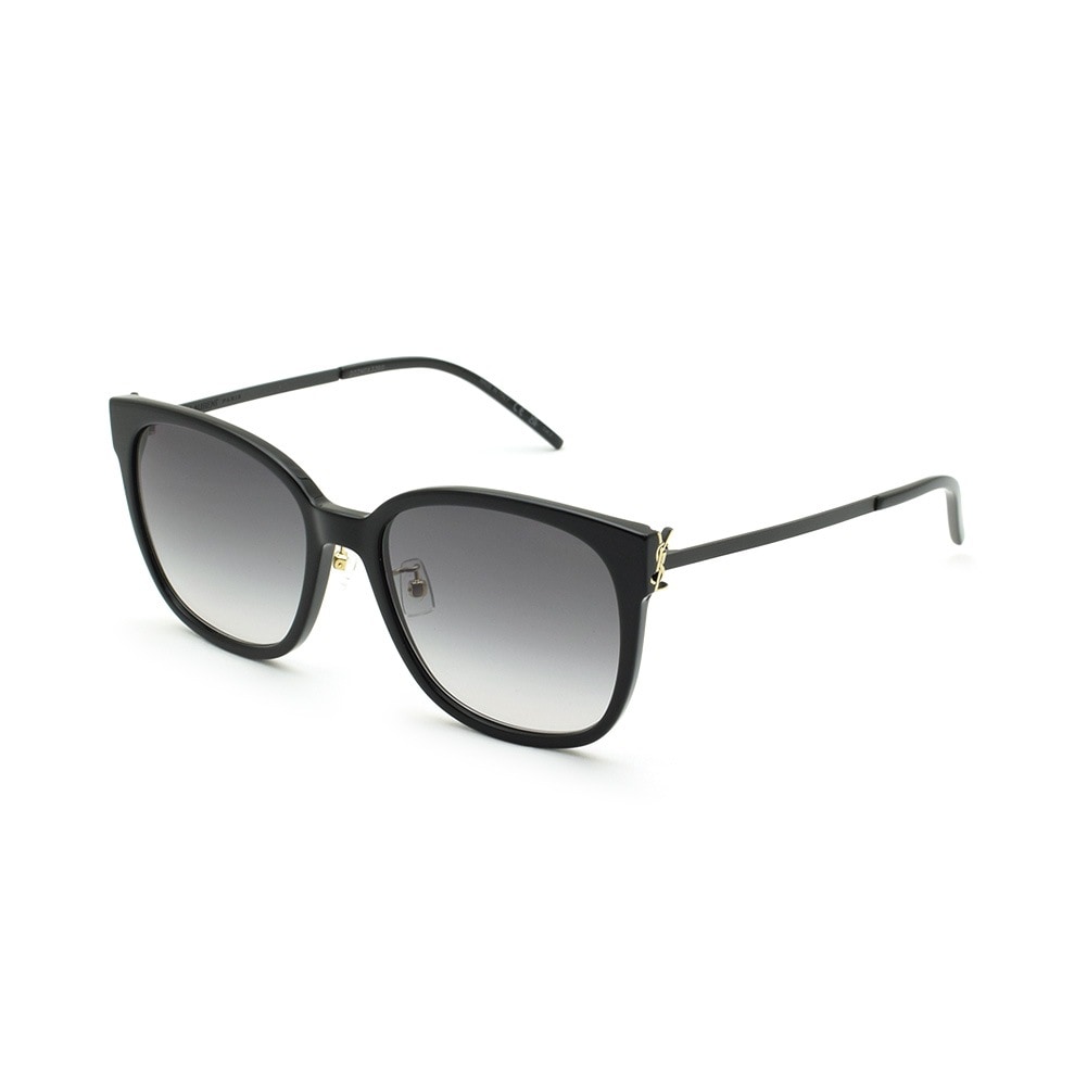 【国内正規品】サンローラン サングラス SL M48S_C/K 002 ブラック ノーズパッド レディース UVカット SAINT LAURENT【送料無料（※北海道・沖縄は1,000円）】
