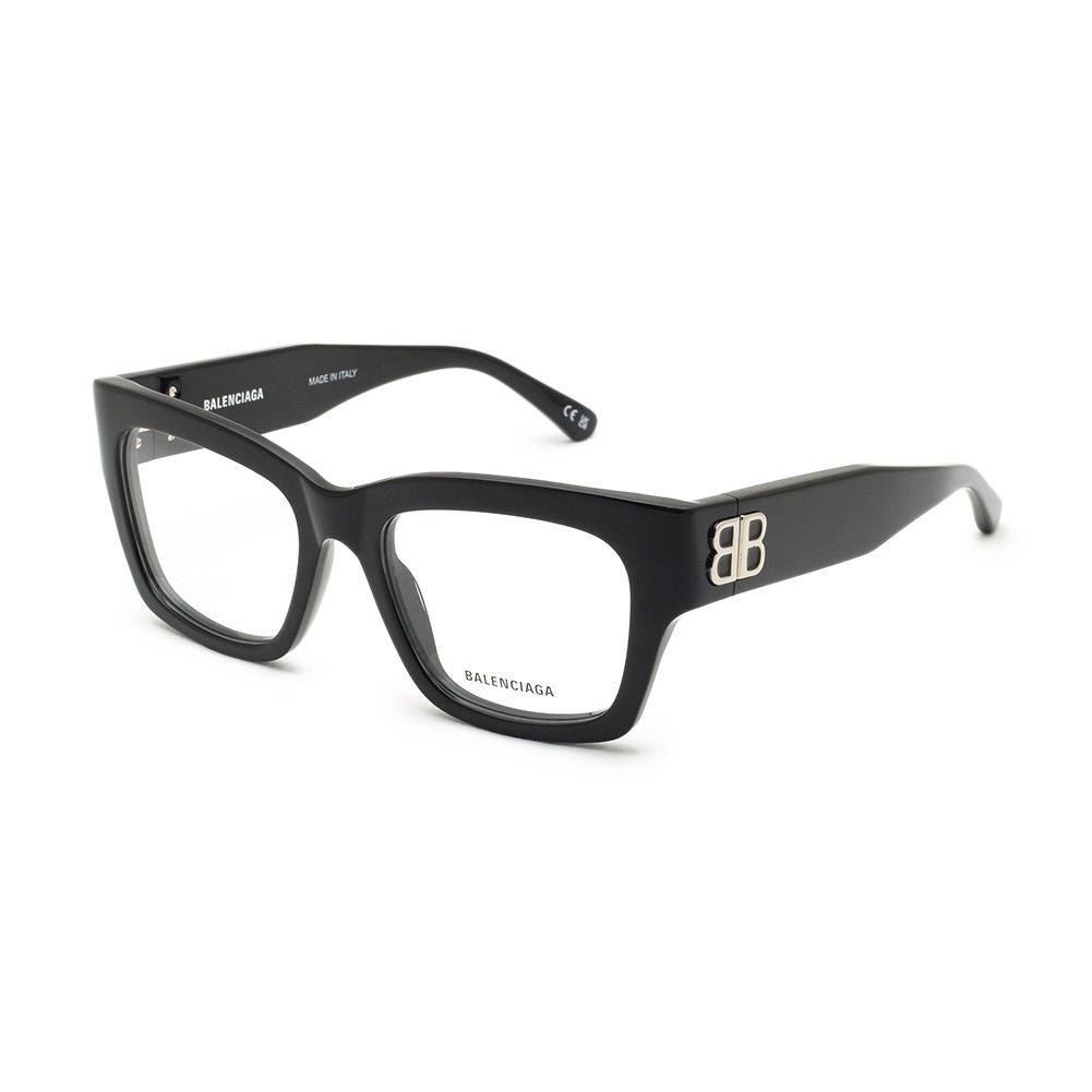 メガネ BALENCIAGA SS25 Balenciaga - BB0398O - 001 (BB0398O 001) 国内正規品】バレンシアガ メガネ 眼鏡 フレーム のみ BB0325O