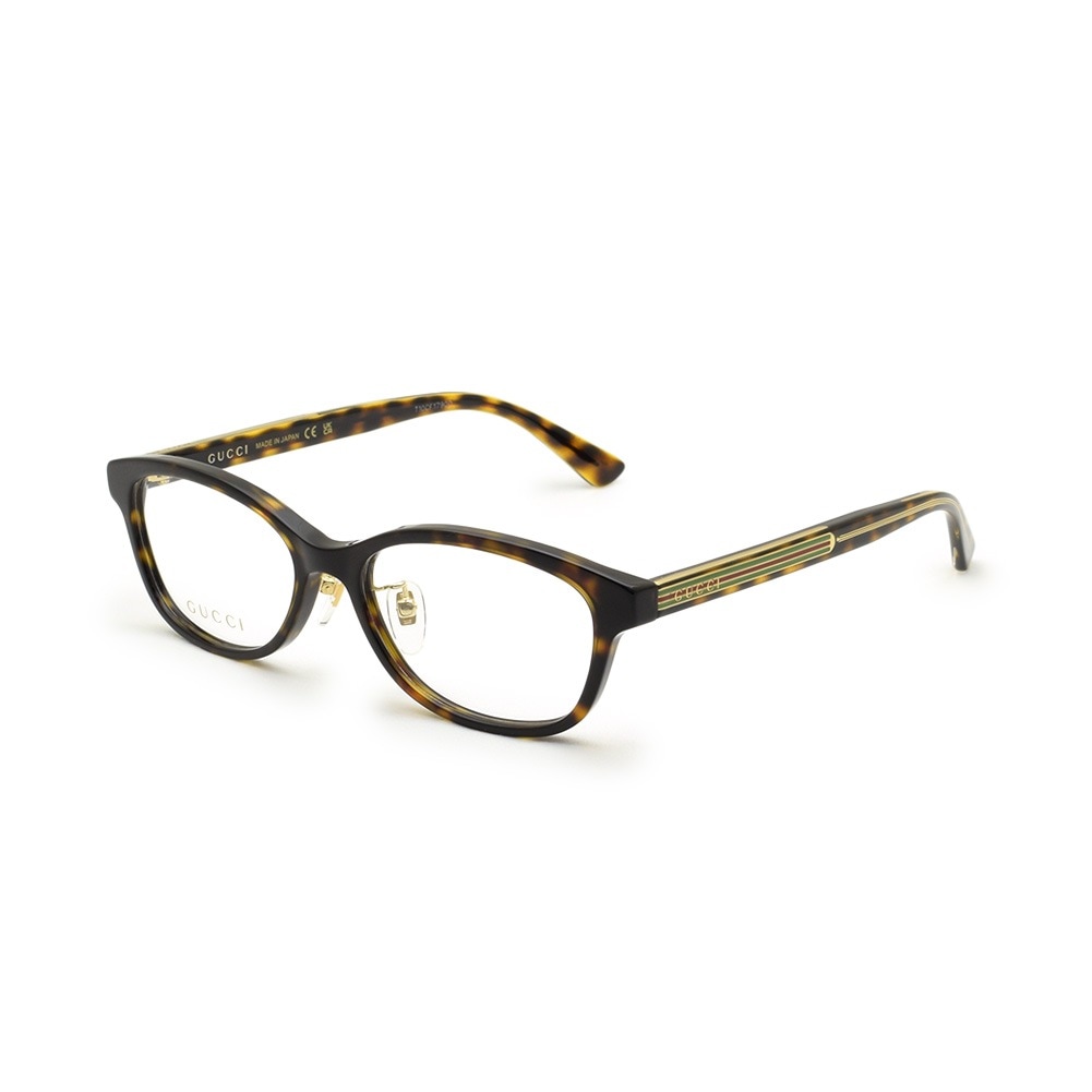 グッチ メガネ  眼鏡 フレーム のみ GG1612OJ-002 ハバナ ノーズパッド メンズ レディース ユニセックス GUCCI【送料無料（※北海道・沖縄は1,000円）】