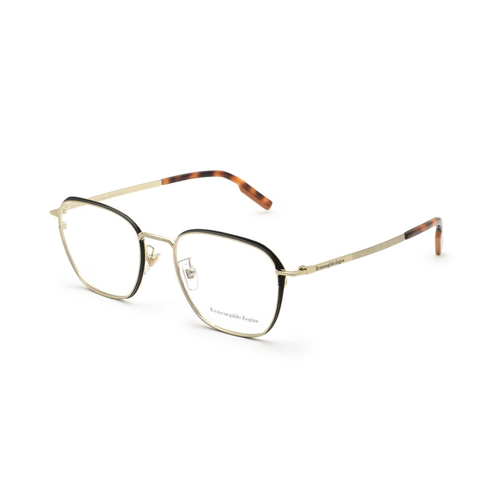 エルメネジルド・ゼニア メガネ EZ5210-D/V-030 ゴールド ノーズパッド メンズ 眼鏡フレーム のみ Ermenegildo Zegna【送料無料（※北海道・沖縄は1,000円）】