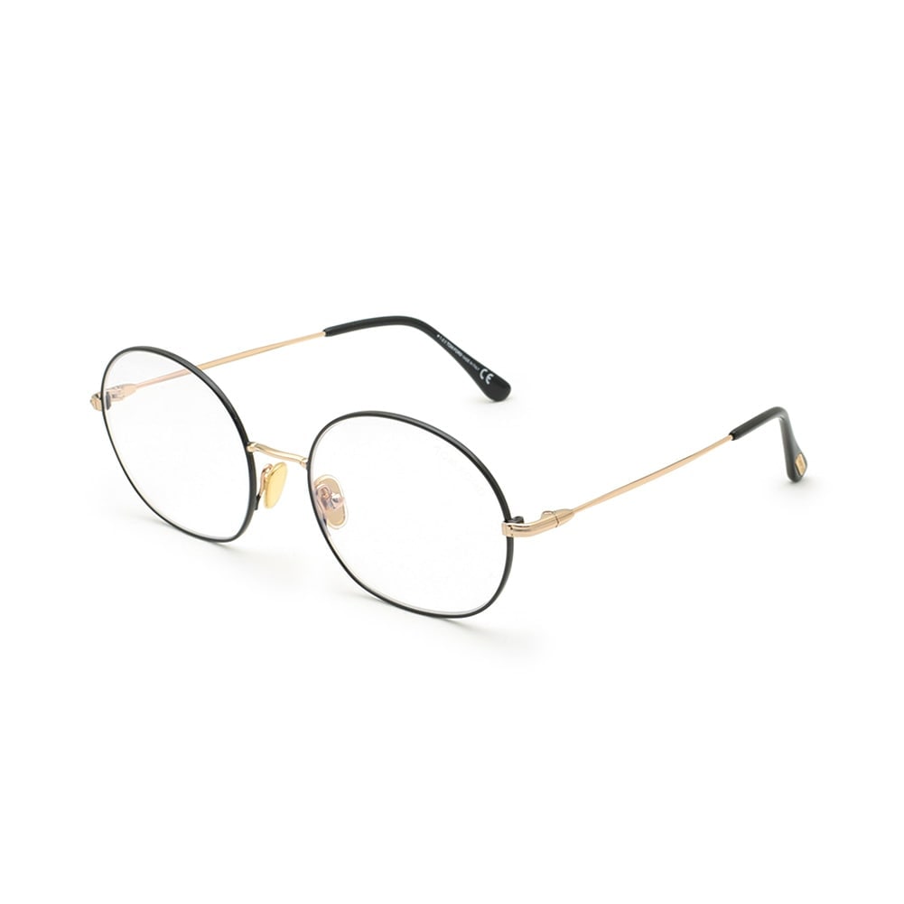 トムフォード メガネ 伊達眼鏡 フレーム FT5701-B/V-001 55 TOM FORD ノーズパッド レディース 正規品 TF5701-B【送料無料（※北海道・沖縄は1,000円）】