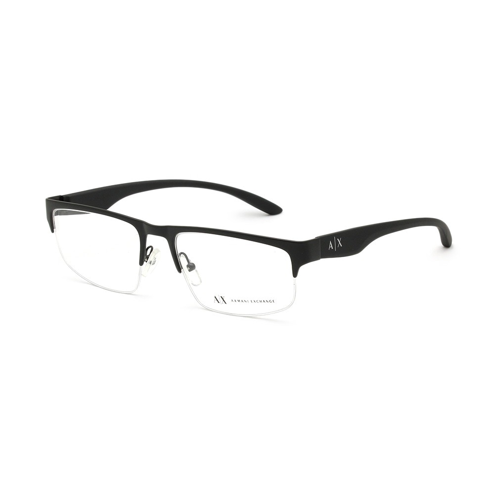 アルマーニ エクスチェンジ 眼鏡 フレーム のみ AX1054 6000 55 ブラック ノーズパッド メンズ ARMANI EXCHANGE【送料無料（※北海道・沖縄は1,000円）】