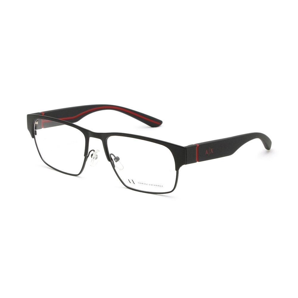 アルマーニ エクスチェンジ 眼鏡 フレーム のみ AX1059 6000 56 ブラック ノーズパッド メンズ ARMANI EXCHANGE【送料無料（※北海道・沖縄は1,000円）】