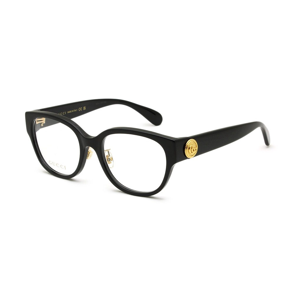 グッチ メガネ 眼鏡 フレーム のみ GG1411OK-001 ブラック ノーズパッド レディース GUCCI【送料無料（※北海道・沖縄は1,000円）】