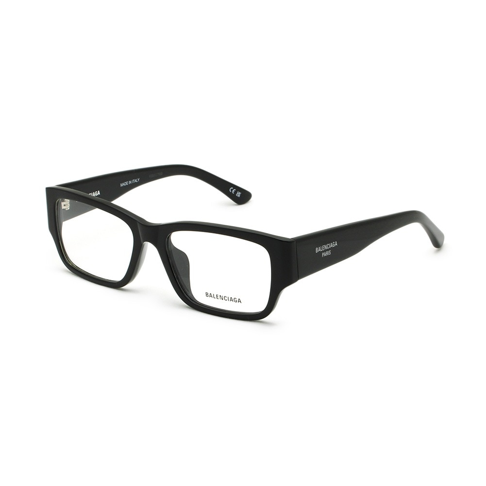 【国内正規品】バレンシアガ メガネ 眼鏡 フレーム のみ BB0373OK-001 ブラック アジアンフィット メンズ BALENCIAGA【送料無料（※北海道・沖縄は1,000円）】