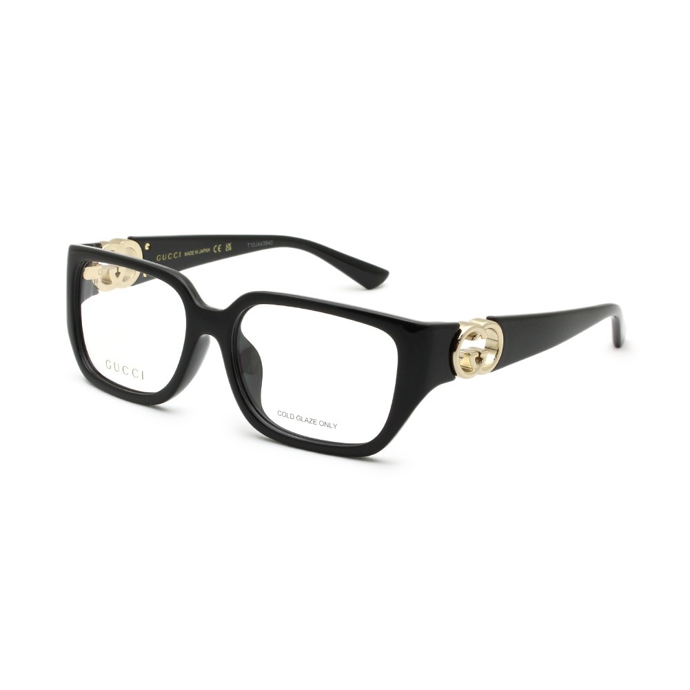 【国内正規品】グッチ メガネ 眼鏡 フレーム のみ GG1694OA-001 ブラック アジアンフィット レディース GUCCI【送料無料（※北海道・沖縄は1,000円）】