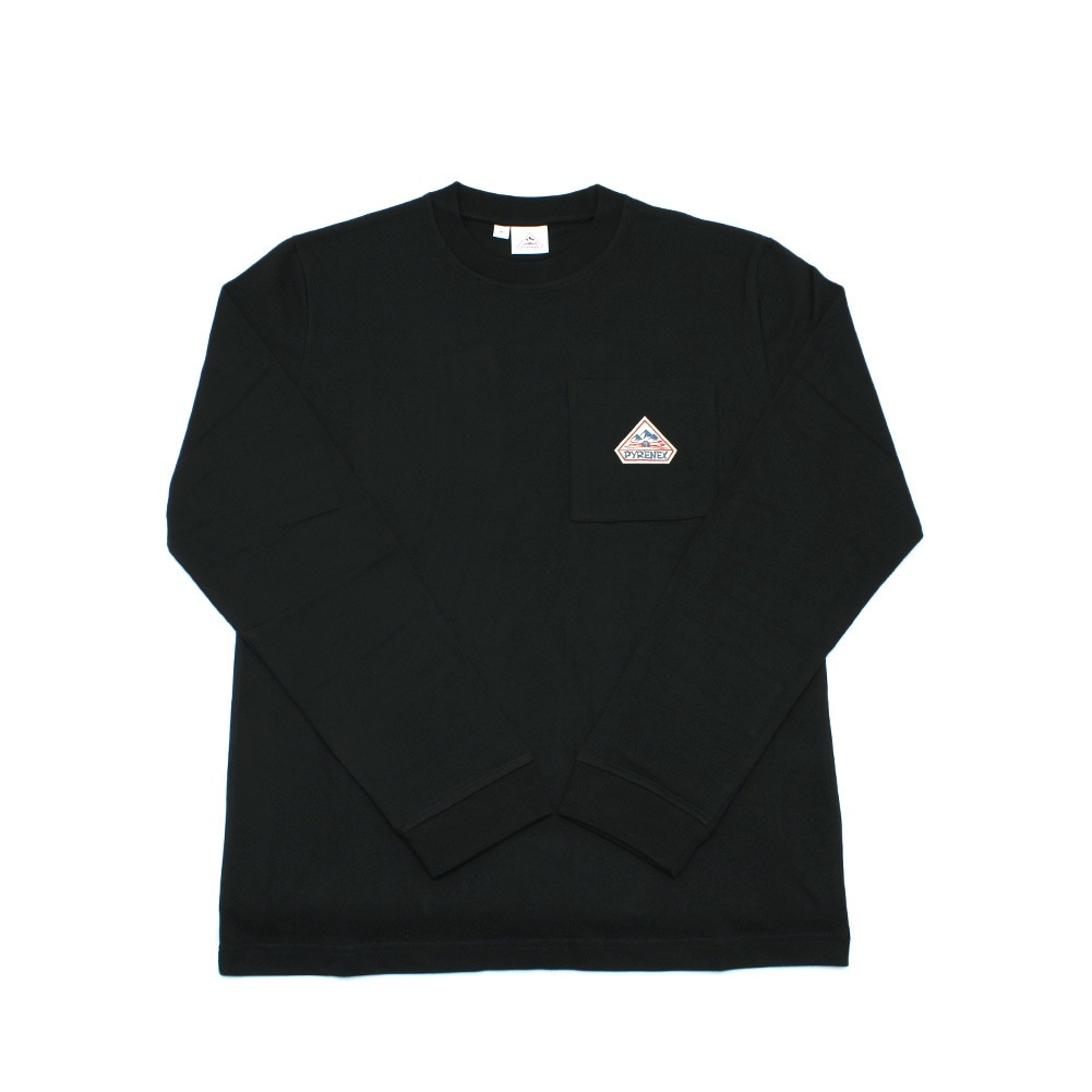 ピレネックス カットソー ALIGN HUS015 BLACK ブラック メンズ レディース ユニセックス ロングＴシャツ ロンT PYRENEX【送料無料（※北海道・沖縄は1,000円）】