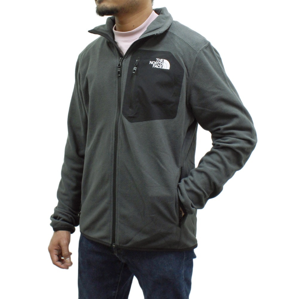 ザ・ノース・フェイス フリース ジャケット NF0A851O MN8 グレー M EXPERIT GRID FLEECE メンズ THE NORTH FACE【送料無料（※北海道・沖縄は1,000円）】