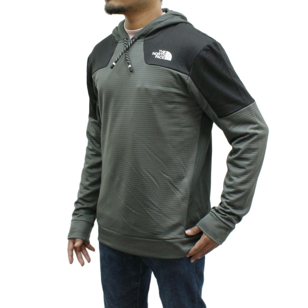 THE NORTH FACE フリース スウェットパーカー　グレーM 美品 THE NORTH FACE フリース スウェットパーカー グレーM 美品 楽天