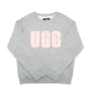 UGG ���� �������å� Madeline Fuzzy Logo Crewneck 1123718 GHSN ���졼 ��ǥ����� �ȥ졼�ʡ�������̵���ʢ��̳�ƻ�������1,000�ߡˡ�