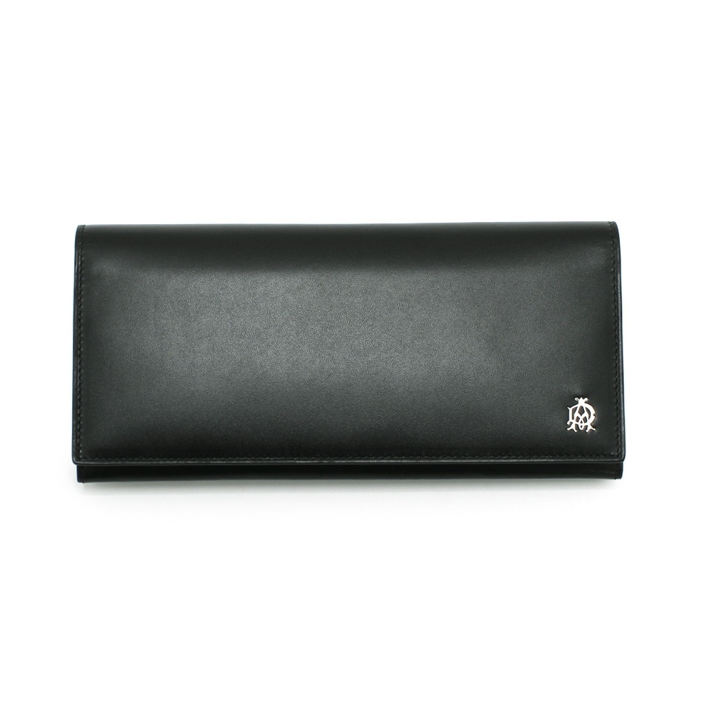DUNHILL ダンヒル 長財布 L2R310A ブラック WESSEX COAT WALLET 10CC W ZIP メンズ 財布【送料無料（※北海道・沖縄は1,000円）】