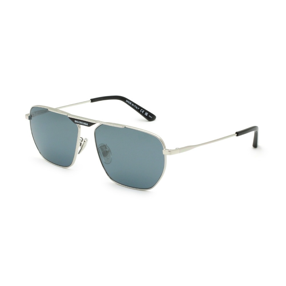 【国内正規品】バレンシアガ サングラス BB0298SA-003 ブルーグレー ノーズパッド メンズ BALENCIAGA【送料無料（※北海道・沖縄は1,000円）】