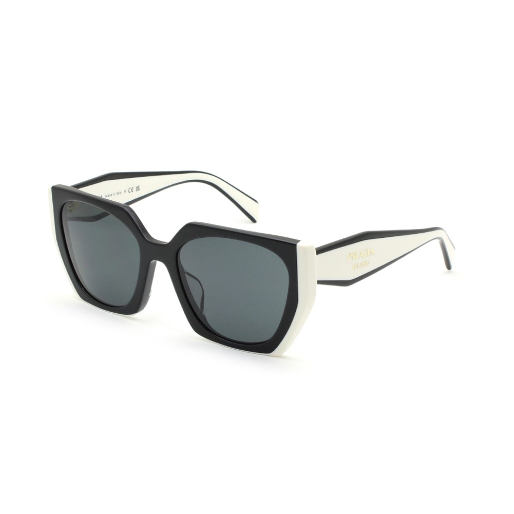 プラダ サングラス PR15WSF 09Q5S0 55 ブラック アジアンフィット レディース PRADA SPR 15W-F 09Q-5S0【送料無料（※北海道・沖縄は1,000円）】