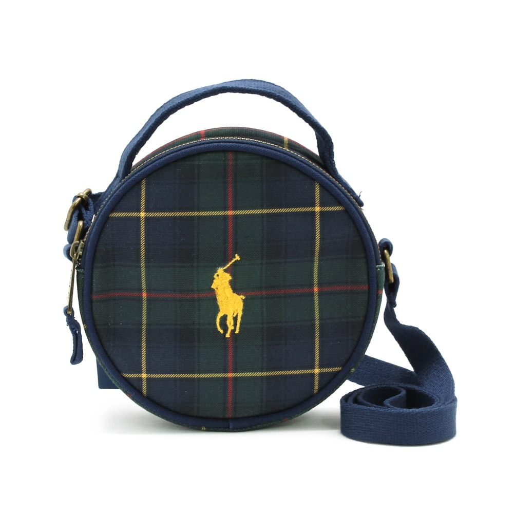 ポロ ラルフローレン ショルダーバッグ 4AR106-ECD チェック ジュニア キッズ レディース ポシェット POLO RALPH LAUREN【送料無料（※北海道・沖縄は1,000円）】