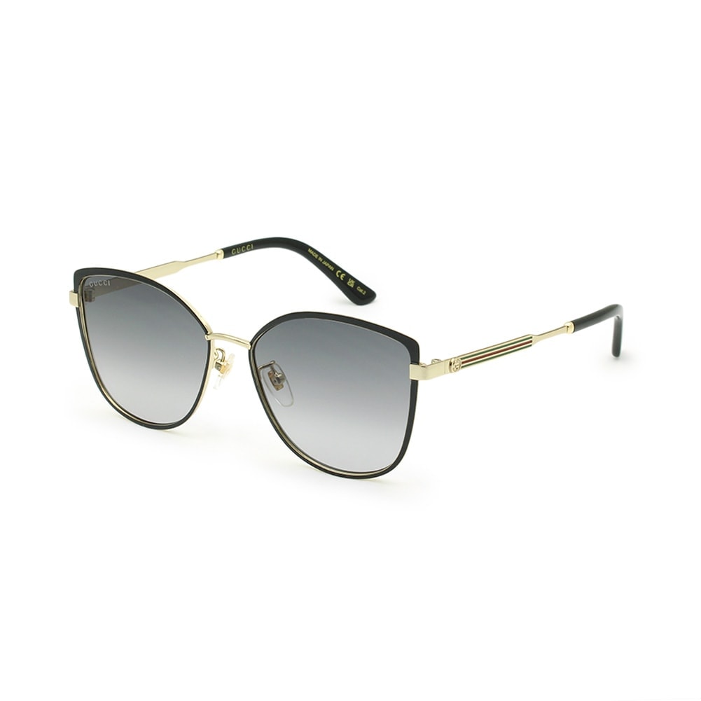 グッチ サングラス GG0589SK-001 ブラック ノーズパッド レディース UVカット GUCCI【送料無料（※北海道・沖縄は1,000円）】