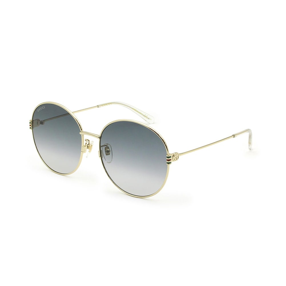 グッチ サングラス GG1281SK-001 グレー ノーズパッド レディース UVカット GUCCI【送料無料（※北海道・沖縄は1,000円）】