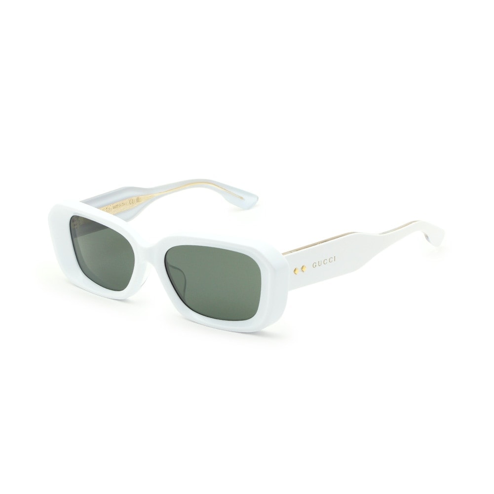 グッチ サングラス GG1531SK-004 ホワイト アジアンフィット レディース UVカット GUCCI【送料無料（※北海道・沖縄は1,000円）】