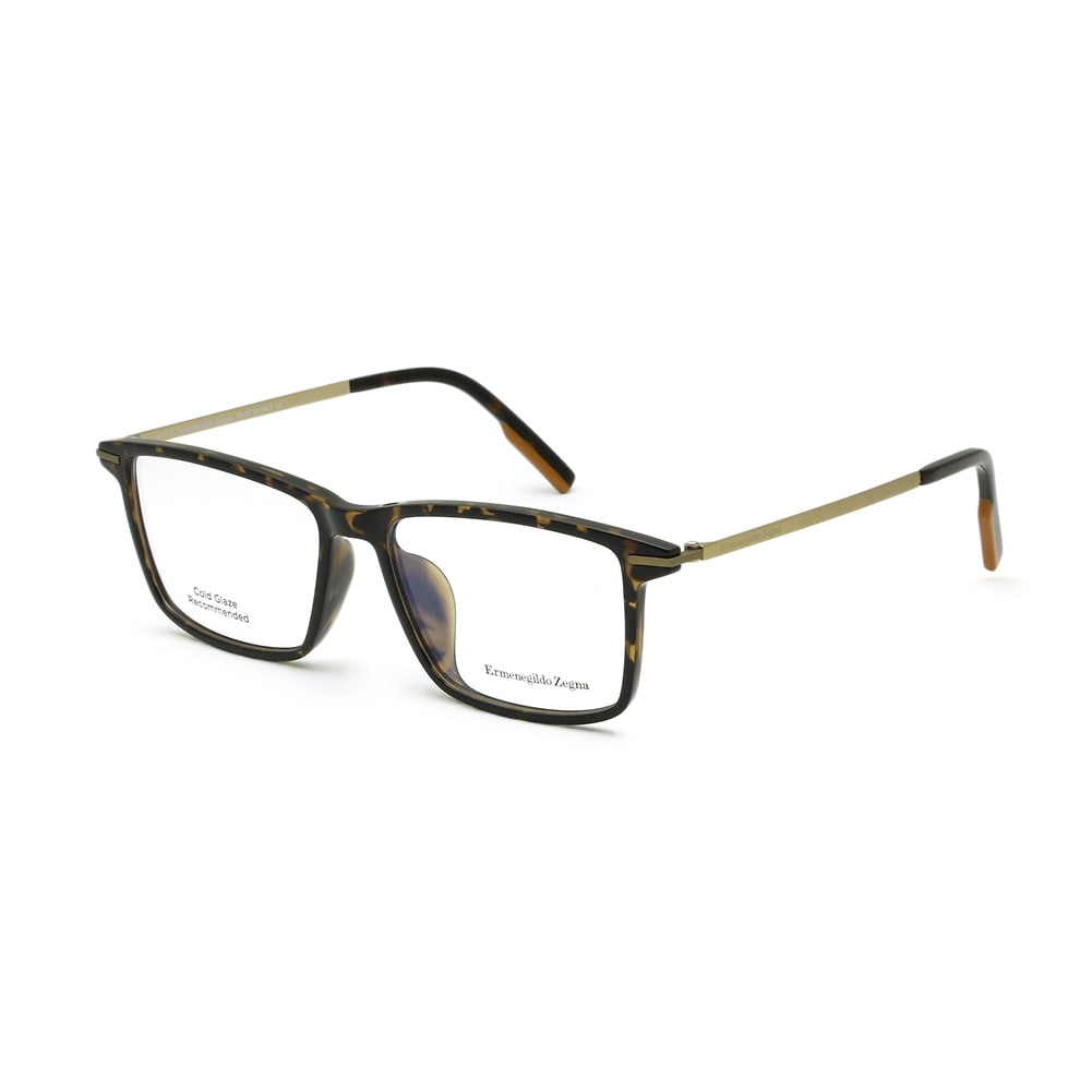 エルメネジルド・ゼニア メガネ EZ5211-D/V-052 ハバナ アジアンフィット メンズ 眼鏡フレーム のみ Ermenegildo Zegna【送料無料（※北海道・沖縄は1,000円）】