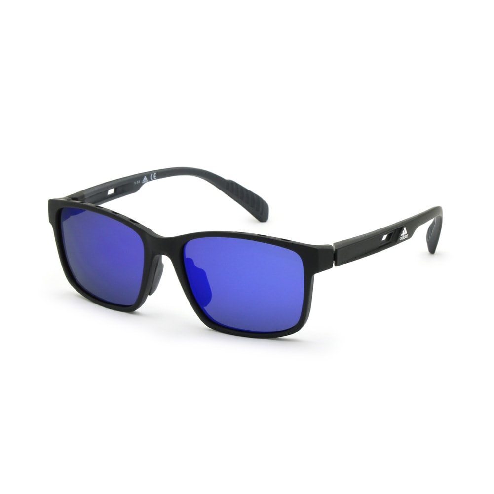 adidas アディダス サングラス SP0035-F/S 02X 56 ブラック アジアンフィット メンズ UVカット【送料無料（※北海道・沖縄は1,000円）】