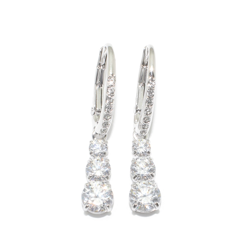 SWAROVSKI スワロフスキー ピアス 5416155 Stilla Attract Trilogy シルバー レディース アクセサリー【送料無料（※北海道・沖縄は1,000円）】