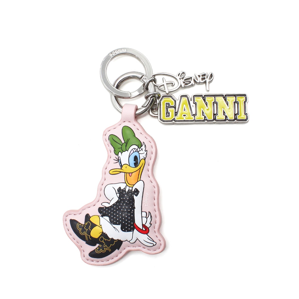 GANNI ガニー キーホルダー B3010219-868 Chalk Pink Daisy Duck Keyring レディース キーリング アクセサリー【送料無料（※北海道・沖縄は1,000円）】